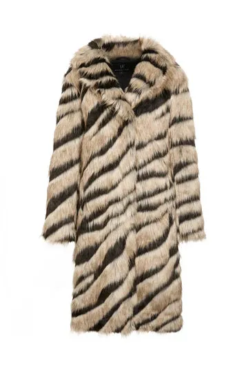 Unreal Fur Bengal Kiss Coat