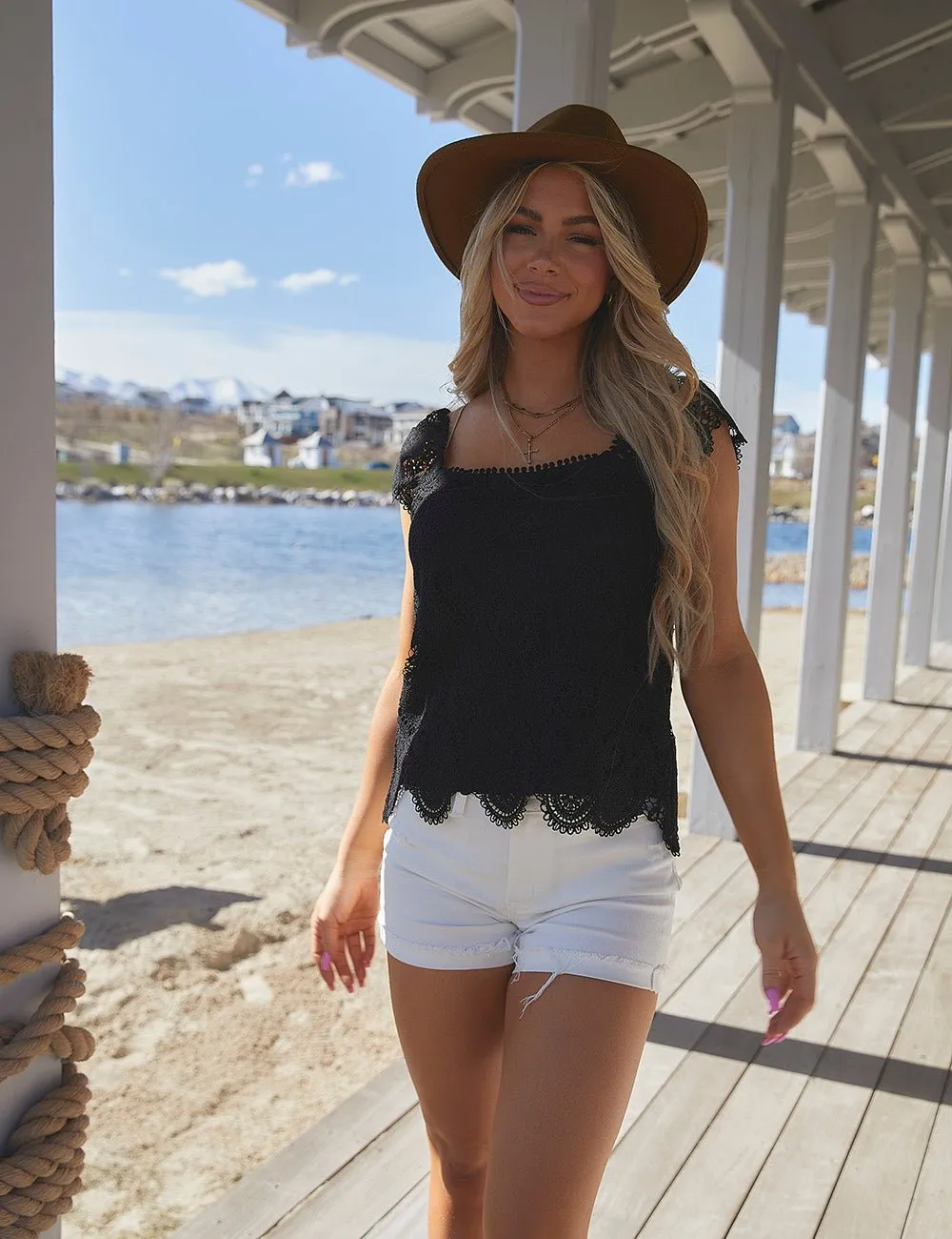 You Know What's Best Lace Top